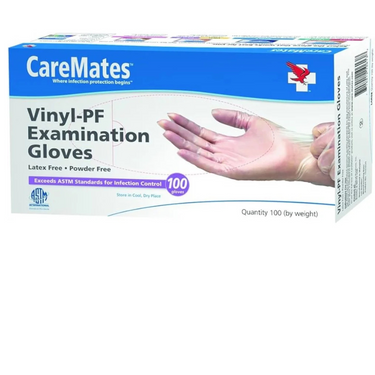 VINYL-PF EXAMINATION GLOVES